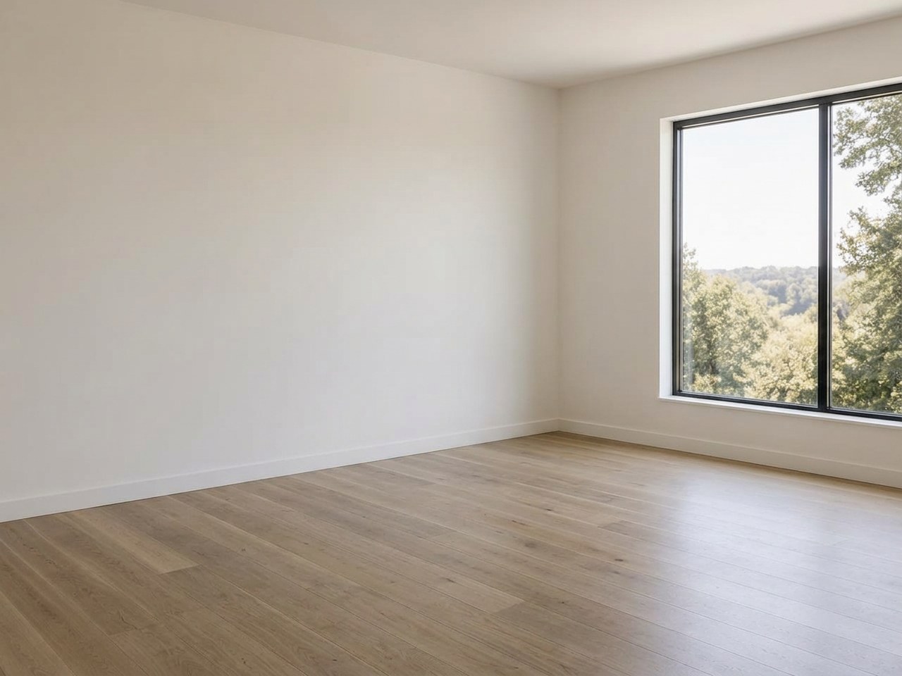 Chambre, démonstration de home staging virtuel — avant