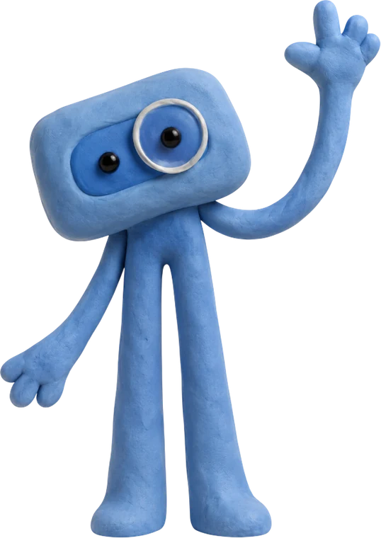 Zen, la mascotte de Zentia, salue